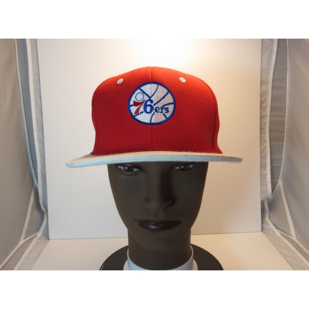 Philadelphia 76ers Hat‎ LLB Snapback Men's Adjustable Red White NBA Basketball